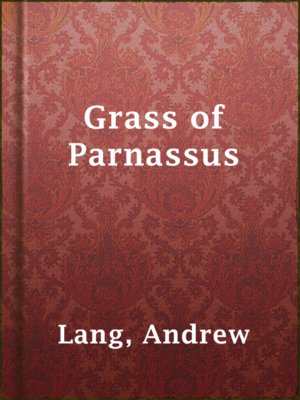cover image of Grass of Parnassus